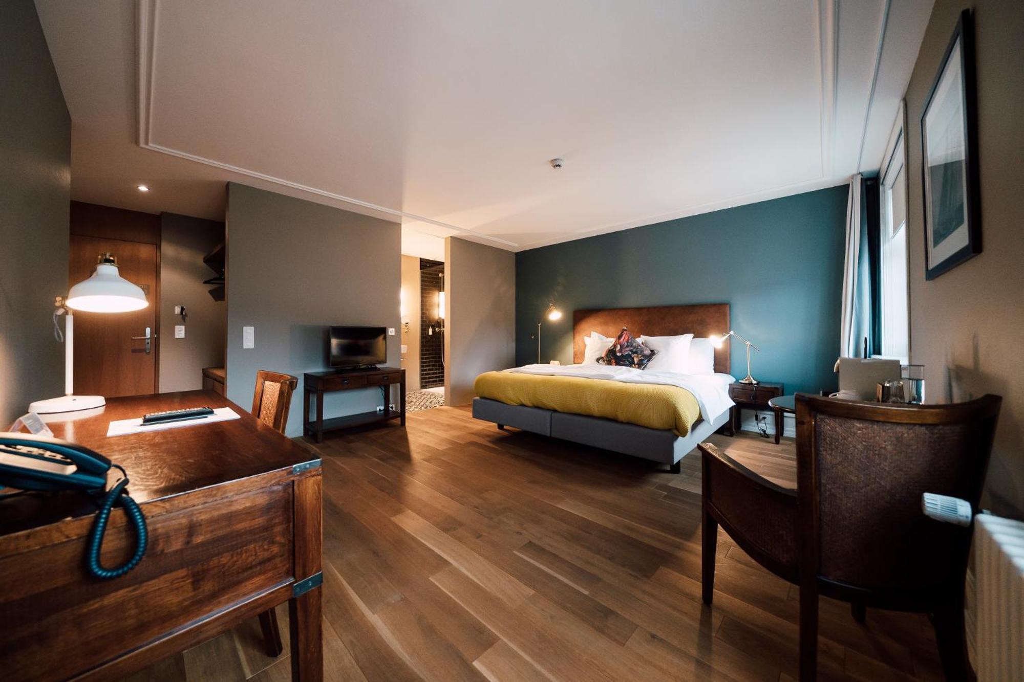 Blue City Boutique Hotel Baden Bagian luar foto